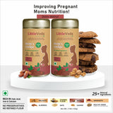 LittleVeda Pregnancy Cookies - Trimester 3 (Pack of 2)(150g+150g) – Dates Walnut