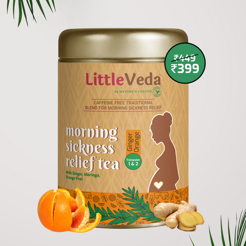 LittleVeda Morning Sickness relief Tea - Ginger Orange 50g