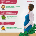 LittleVeda Morning Sickness Relief Tea - Ginger Peach 50g