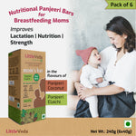 LittleVeda Nutritional Mom's Bar - Panjeeri Elaichi (6X40g=240g)