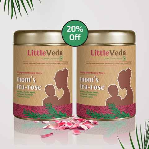 LittleVeda Mom's Tea - Rose (50g+50g)